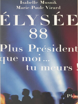 cover image of Élysée 88